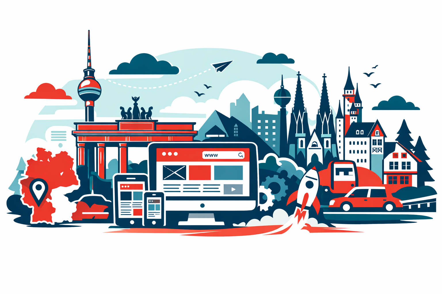 Webdesigner Berlin – WordPress-Websites für Berlin & ganz Deutschland Webdesigner Berlin – responsives Webdesign für Unternehmen