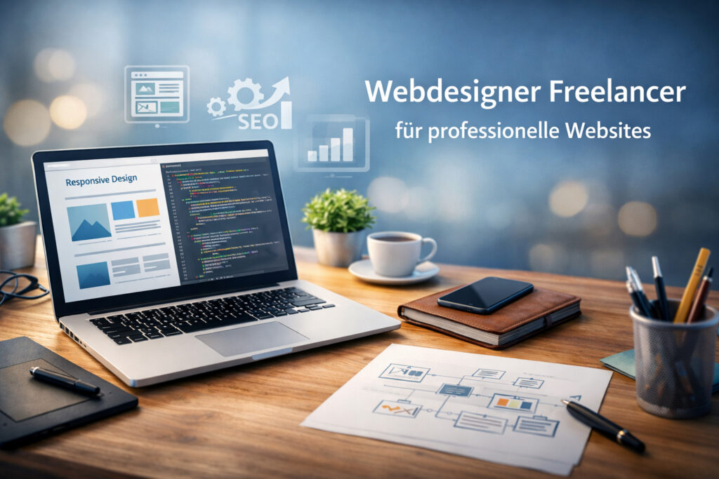 Als erfahrener Webdesigner Freelancer erstelle ich moderne, responsive Websites für kleine Unternehmen und Startups in Berlin.